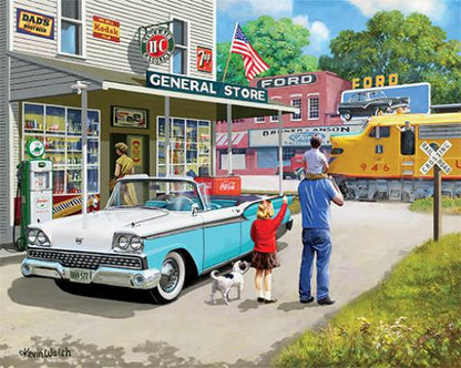 White Mountain 1000 Pieces Puzzles