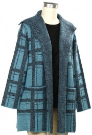 Southern Lady Ada Plaid Sweater