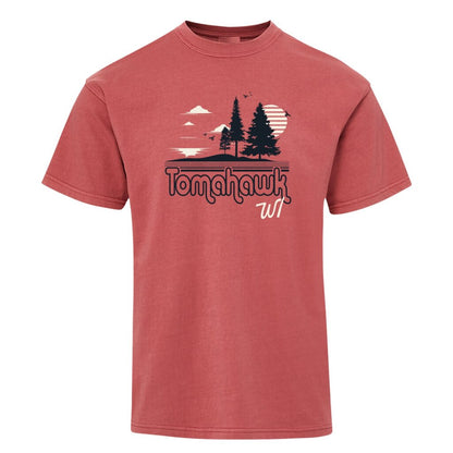 Tomahawk WI Coastal Colors T-Shirt