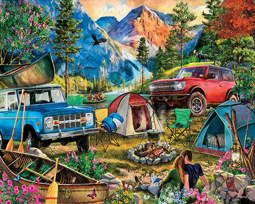 White Mountain 1000 Pieces Puzzles