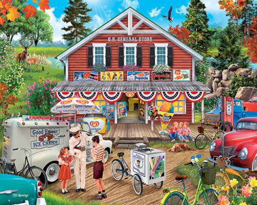 White Mountain 1000 Pieces Puzzles