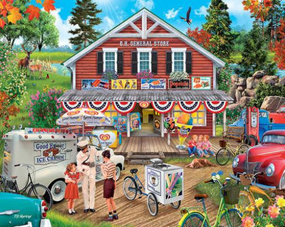 White Mountain 1000 Pieces Puzzles