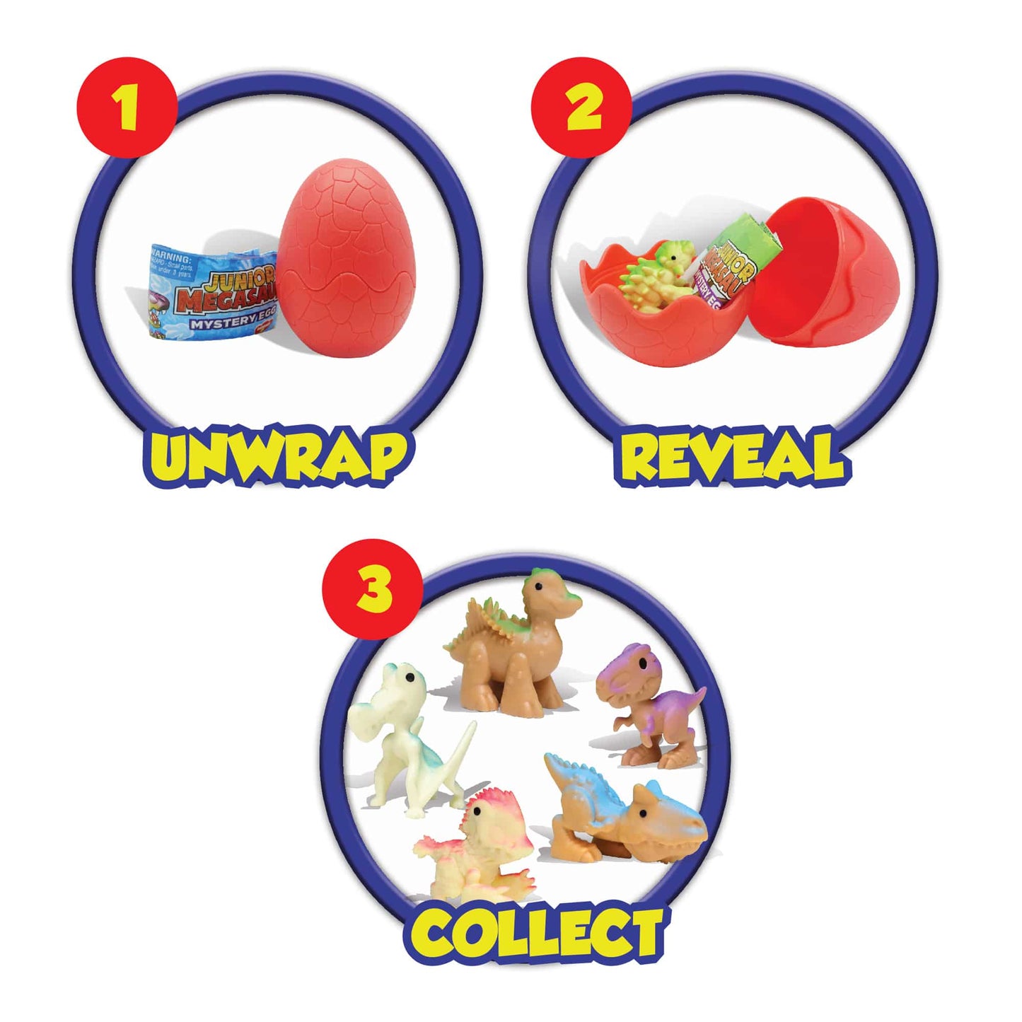 Junior Megasaur Mystery Eggs