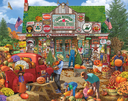 White Mountain 1000 Pieces Puzzles