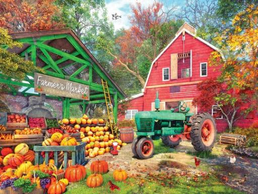 White Mountain 500 Pieces Puzzles