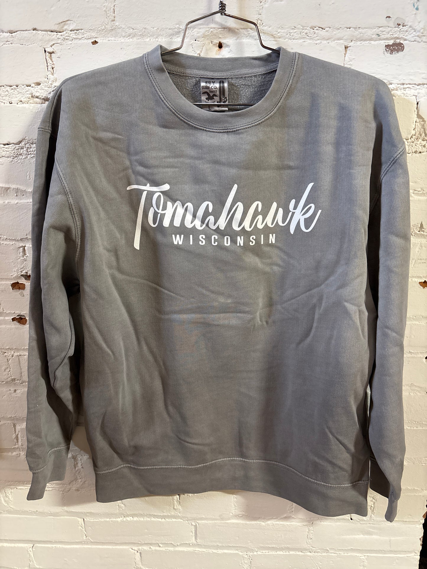 Tomahawk Garment Dyed Crewneck