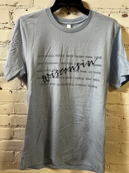 Wisconsin Word Scramble T-Shirt