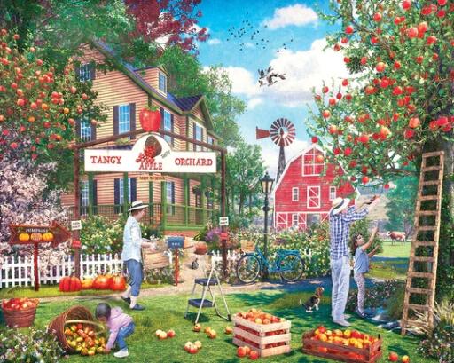 White Mountain 1000 Pieces Puzzles