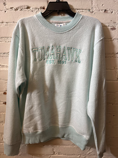 Tomahawk Est. 1891 Embroidered Nantucket Crewneck