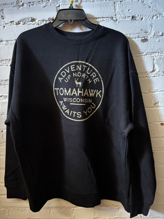 Tomahawk Adventure Up North Crewneck