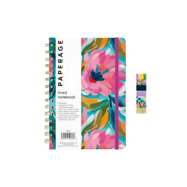 Paperage Spiral Lined Notebook