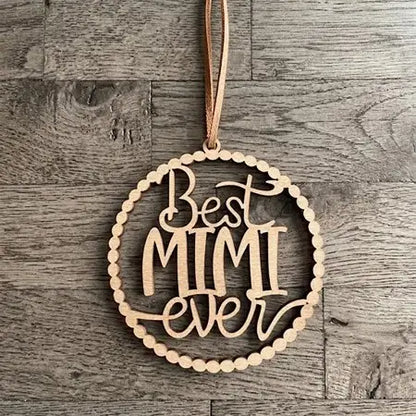 3D Layered Wood Ornaments