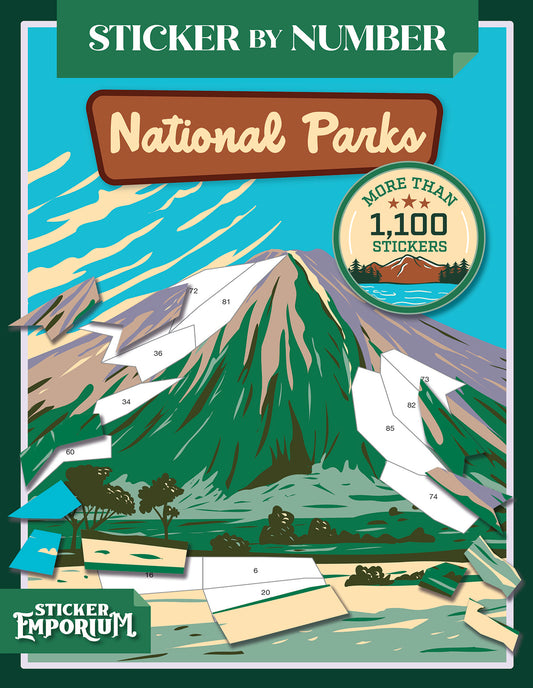 Sticker By Number Book