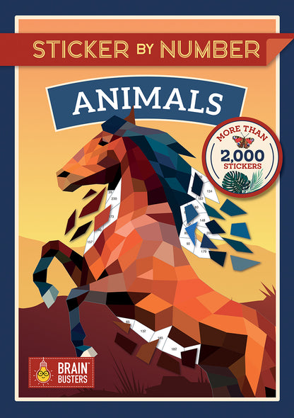 Sticker By Number Book