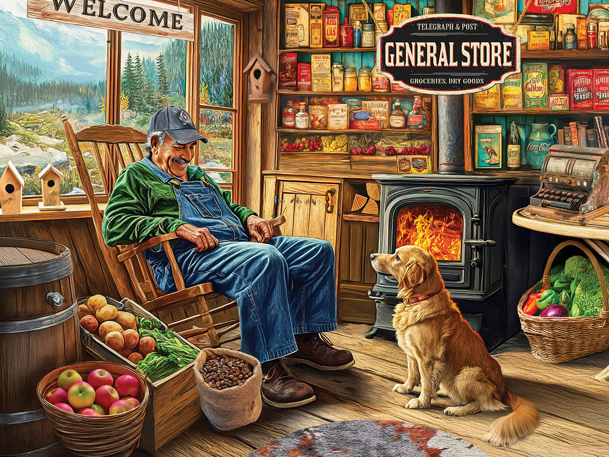 White Mountain 500 Pieces Puzzles