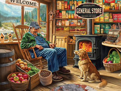 White Mountain 500 Pieces Puzzles