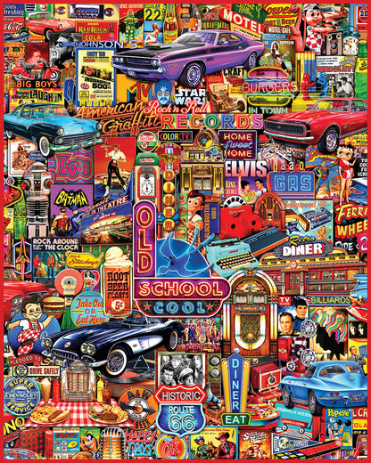 White Mountain 1000 Pieces Puzzles