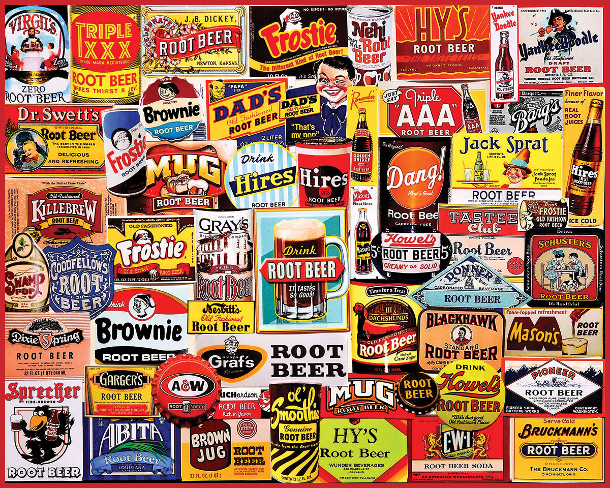 White Mountain 1000 Pieces Puzzles