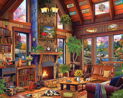 White Mountain 1000 Pieces Puzzles