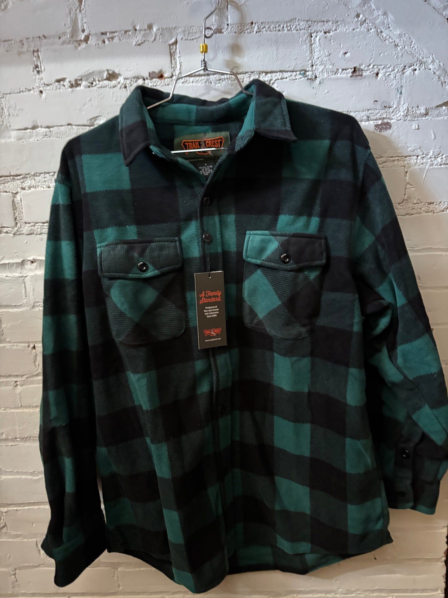 Buffalo Plaid Button Up Jacket