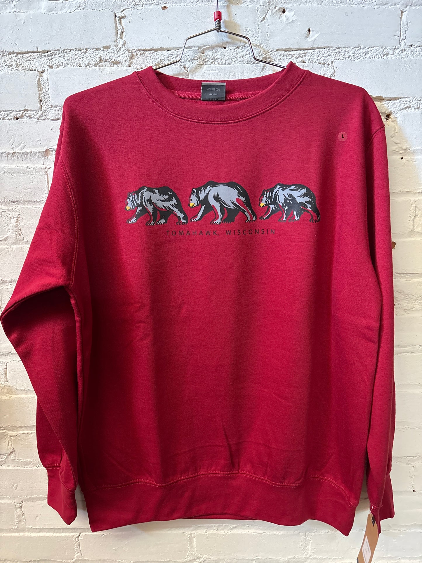 Three Bears Tomahawk Crewneck