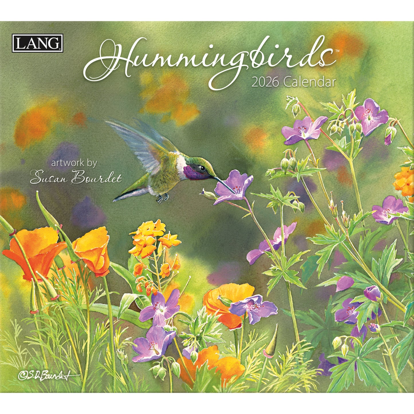 LANG 2026 Wall Calendar