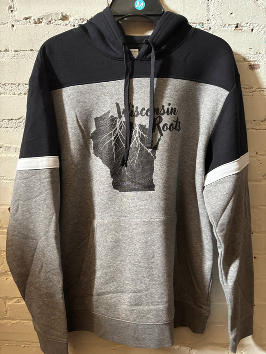 Wisconsin Roots Fleece Colorblock Hoodie