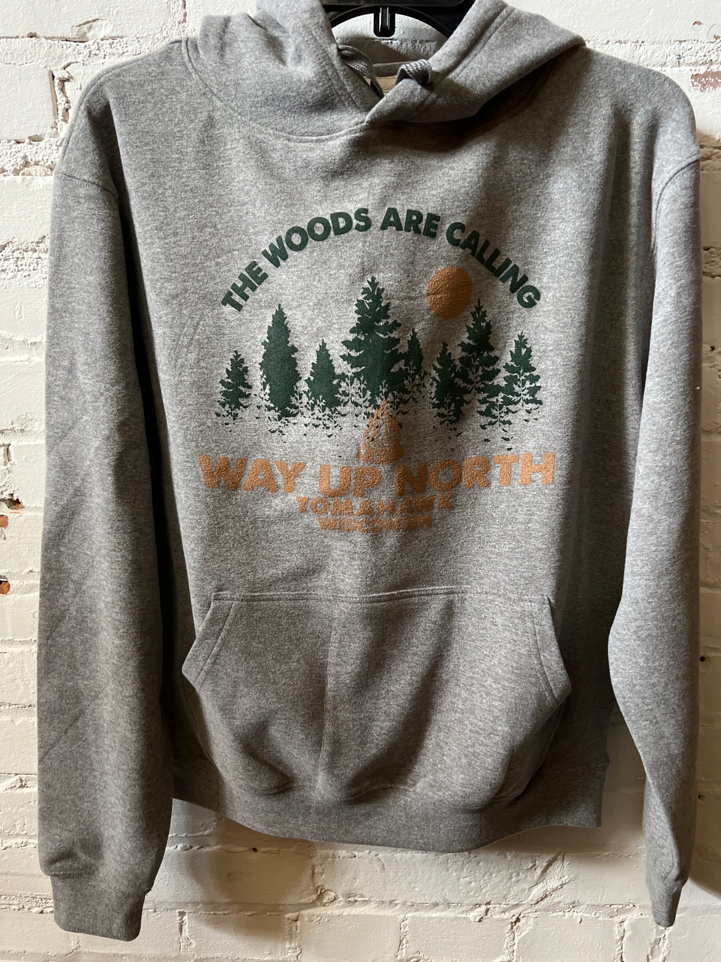 The Woods Are Calling Campfire Fleece Hoodie