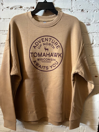 Tomahawk Adventure Up North Crewneck