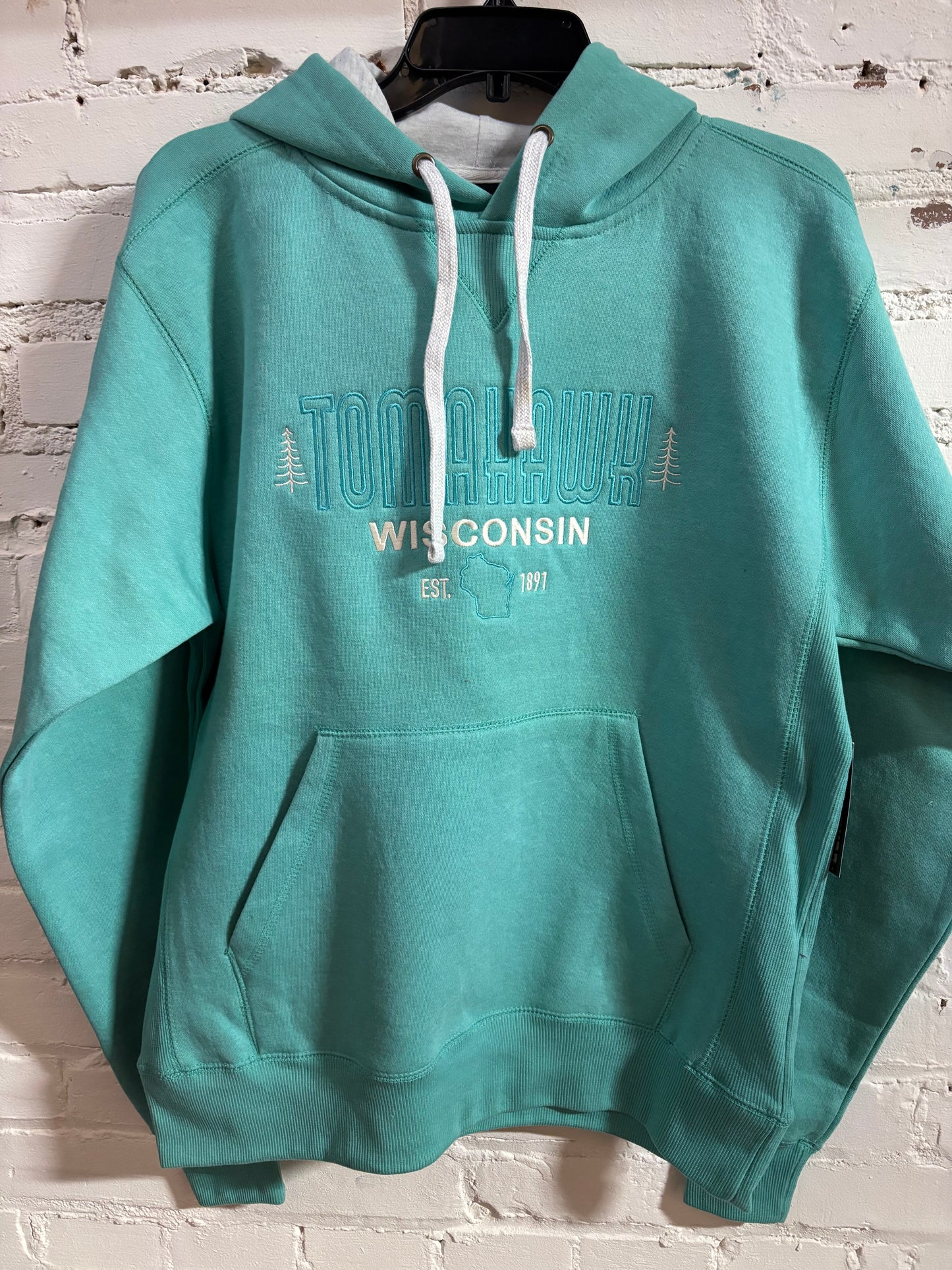 Tomahawk Wisconsin Heathered Hoodie