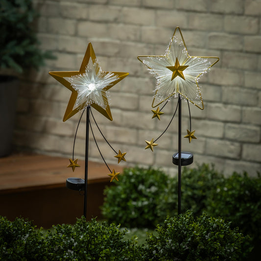 Nativity Solar Garden Stake