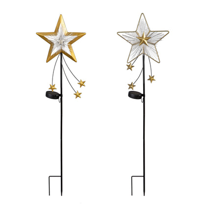 Nativity Solar Garden Stake