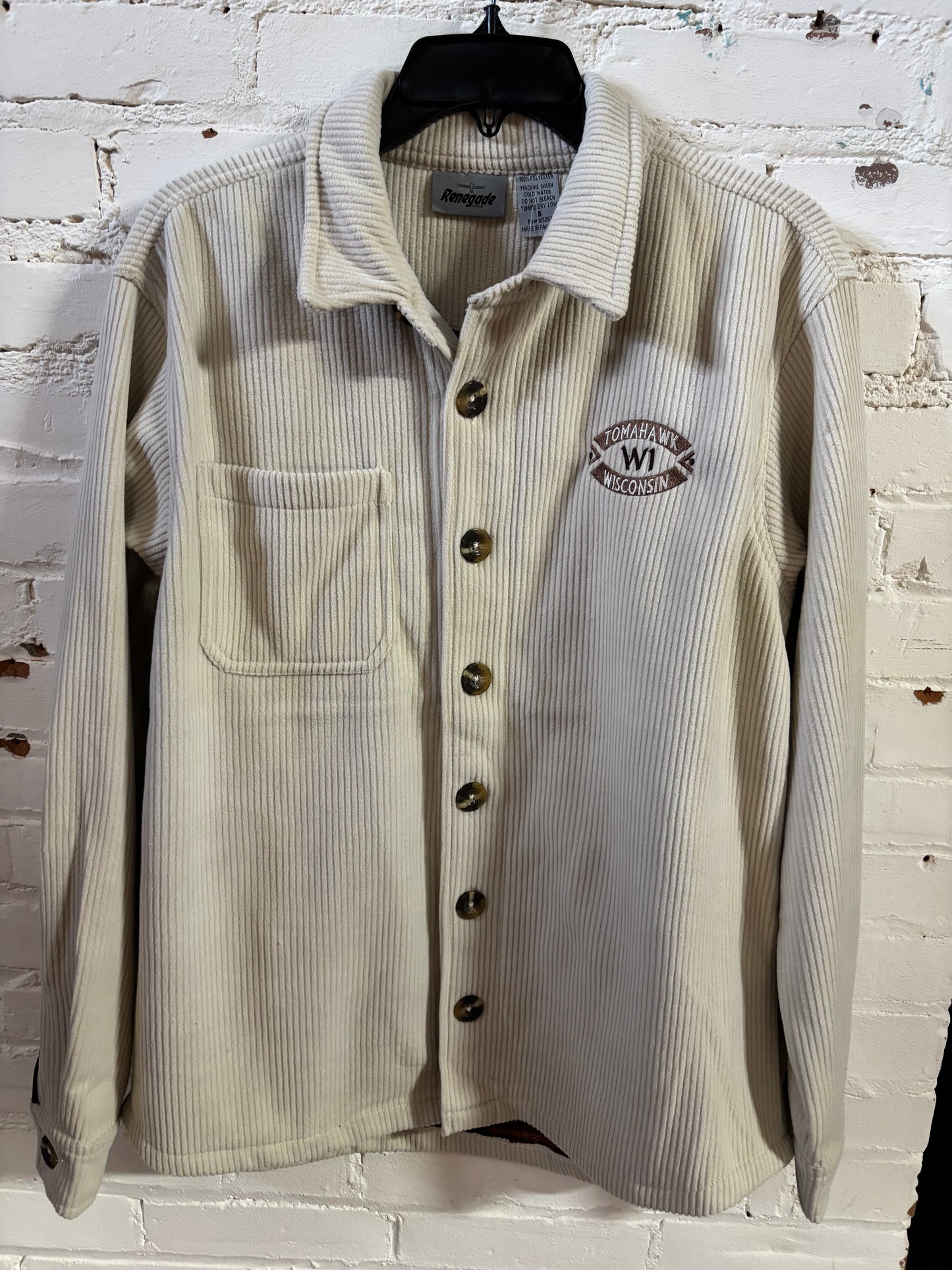 Tomahawk Men's Button Down Corded Shirt