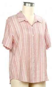 N Touch Play It Again Striped Blouse