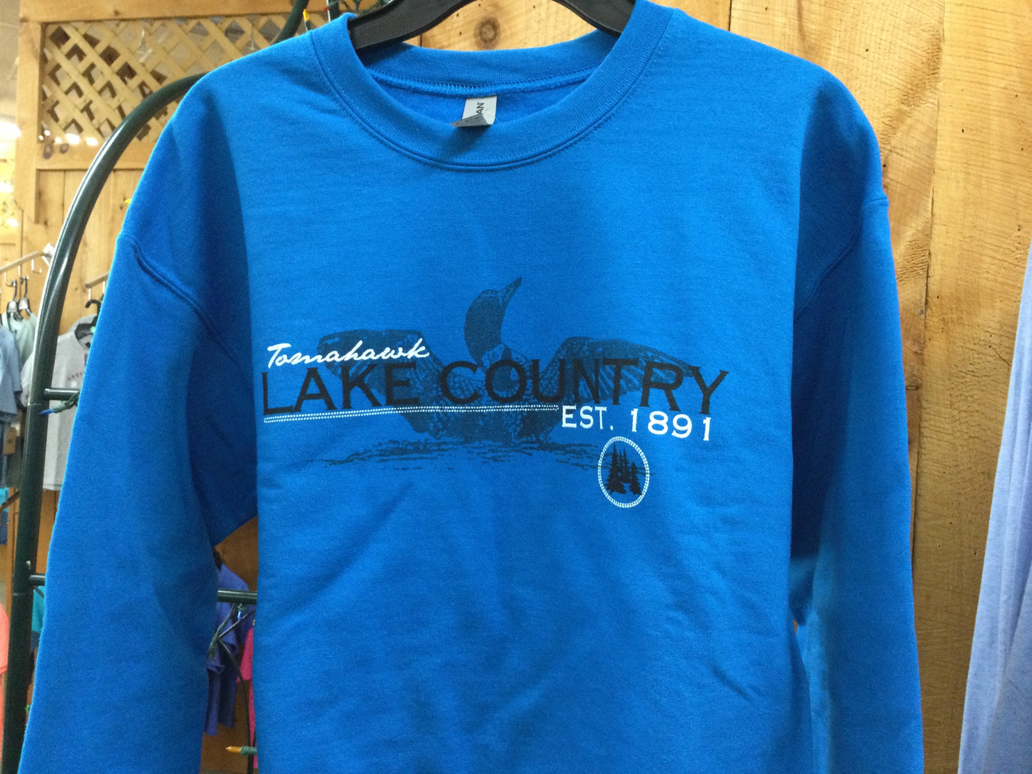 Tomahawk Lake Country Crewneck