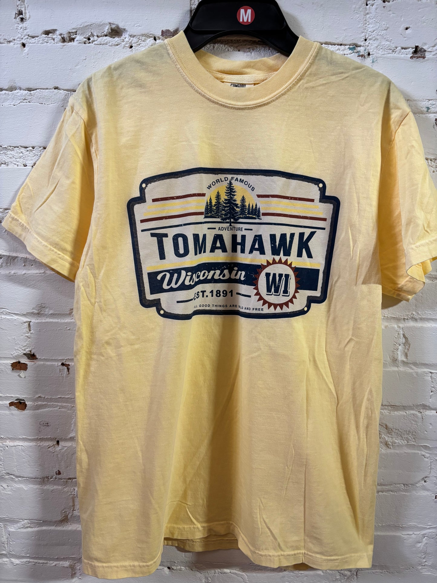 Tomahawk World Famous Adventure Garment Dyed T-Shirt