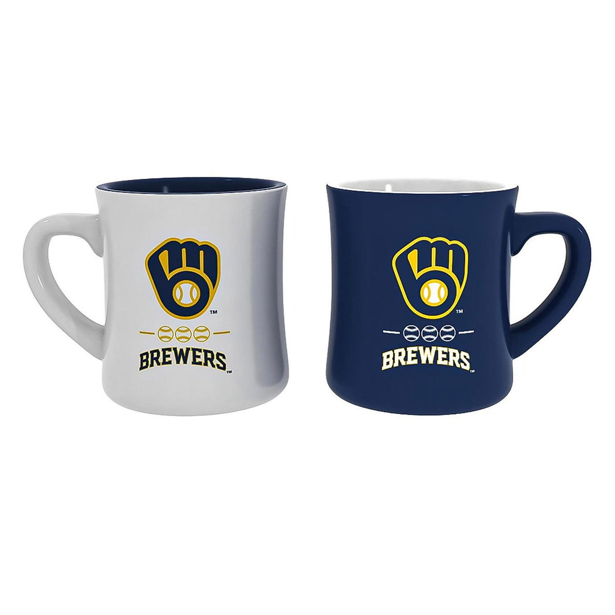 Milwaukee Brewers Ceramic Cups - Set of 2