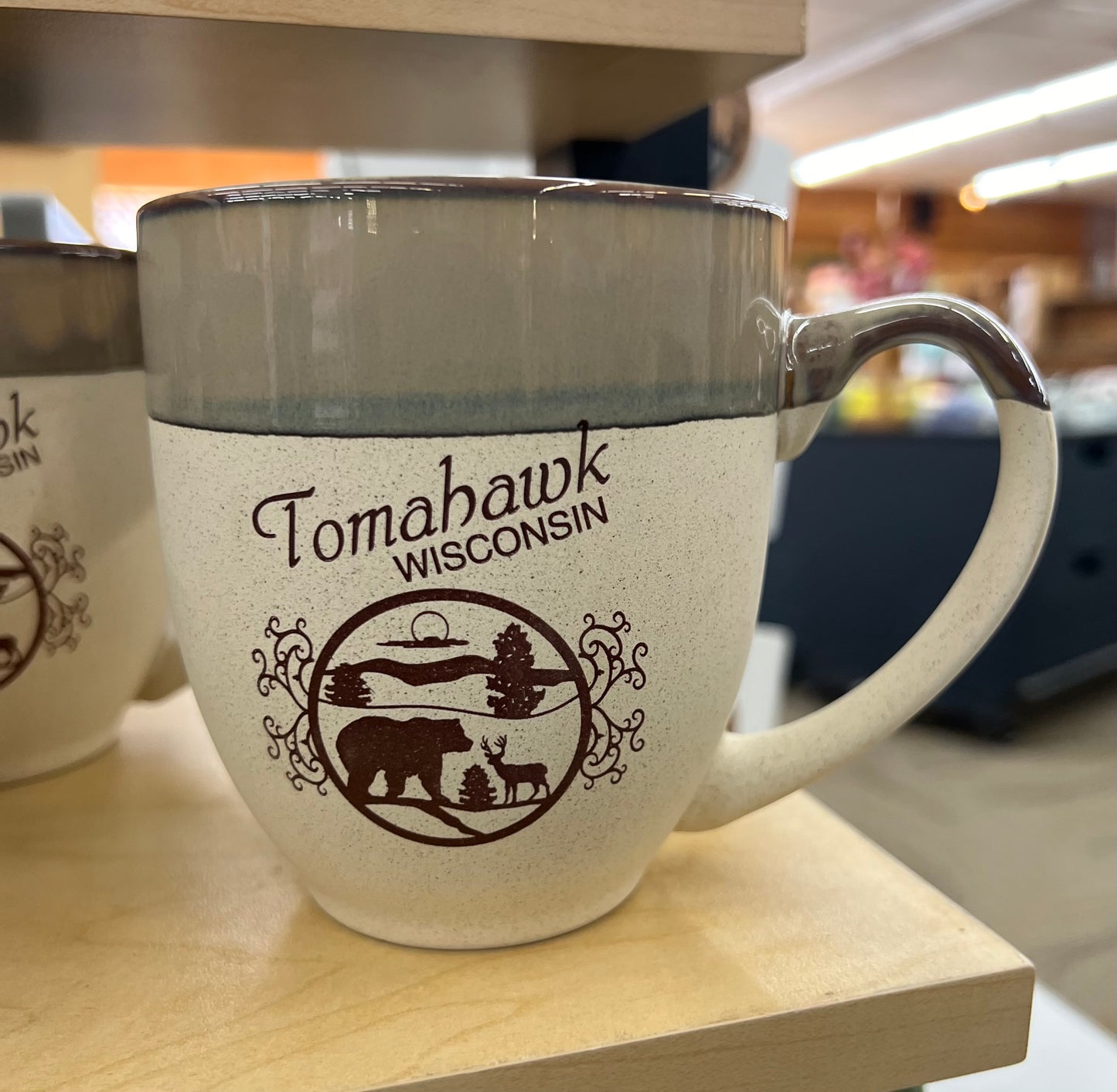 Tomahawk Wisconsin Souvenir Coffee Mug