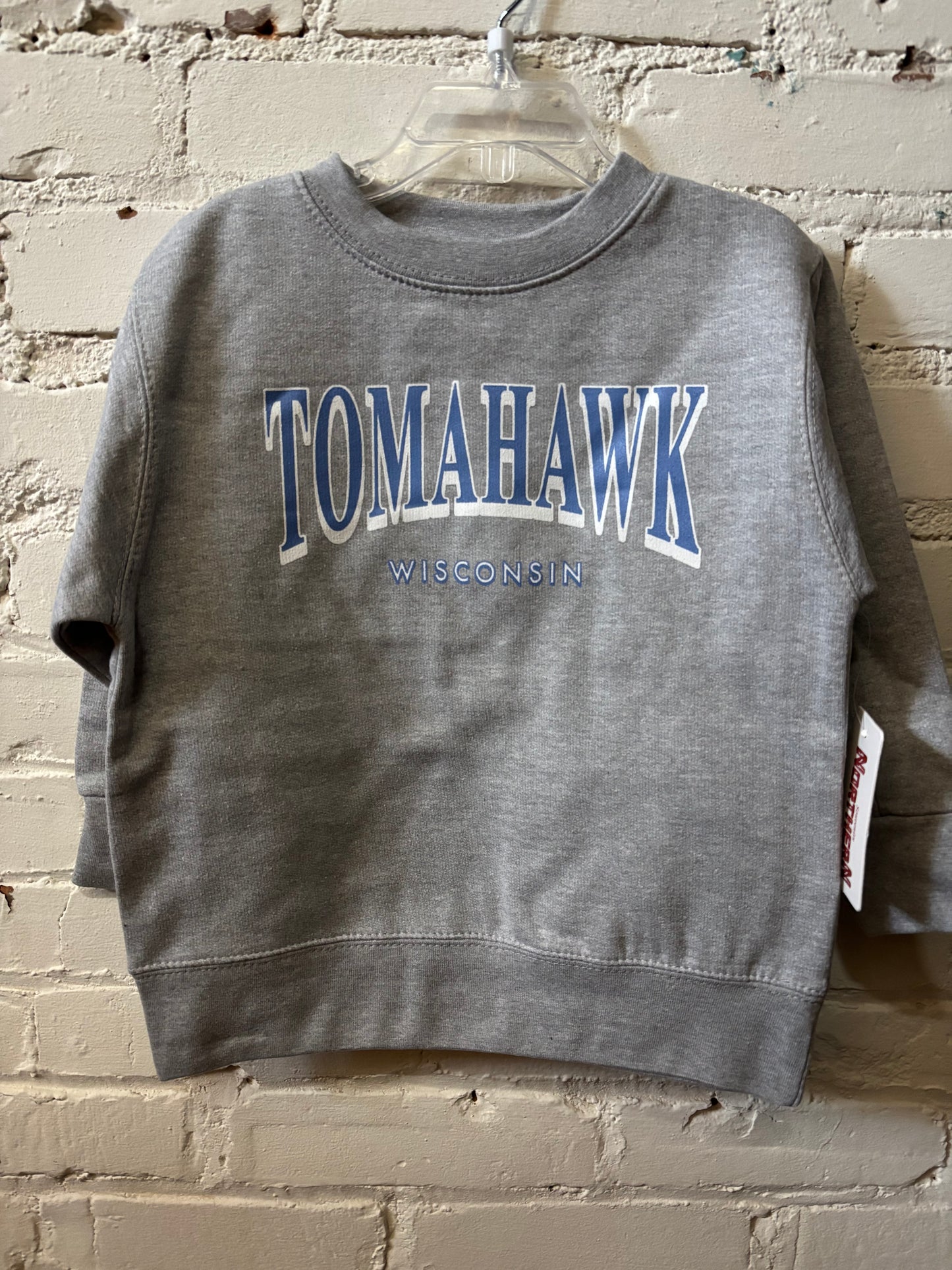 Toddler Tomahawk Wisconsin Crewneck