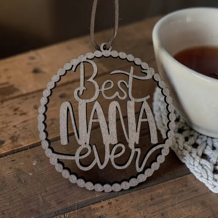3D Layered Wood Ornaments