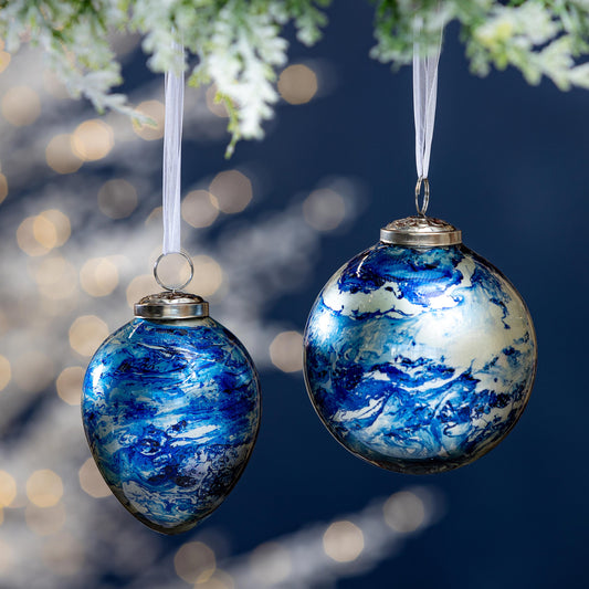 Season To Sparkle Glass Ornament
