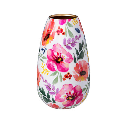 Pastels of Nature Metal Vase