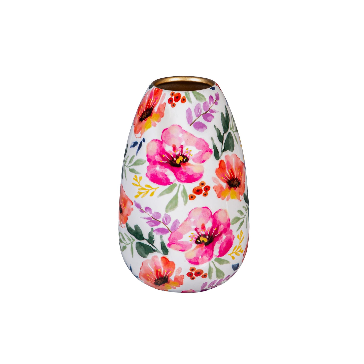 Pastels of Nature Metal Vase