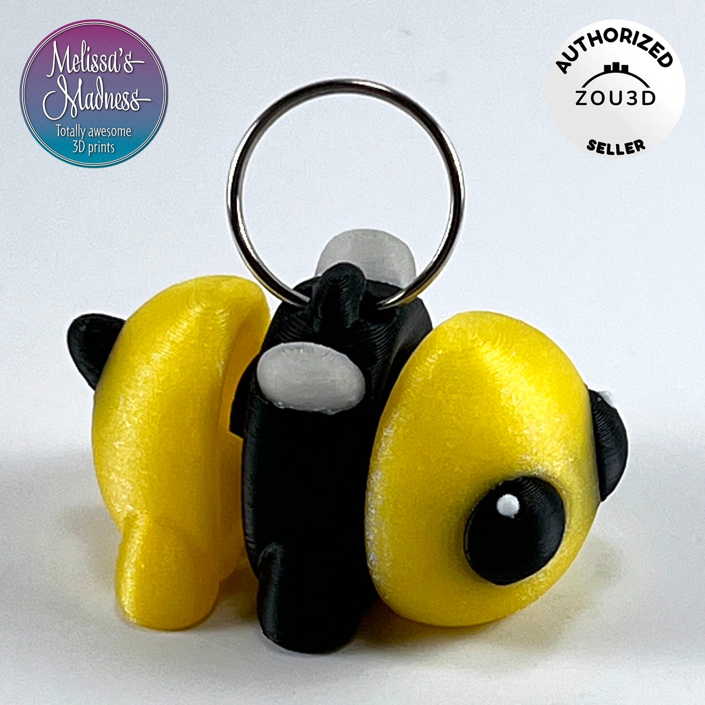 3D Printed Animal Keychains