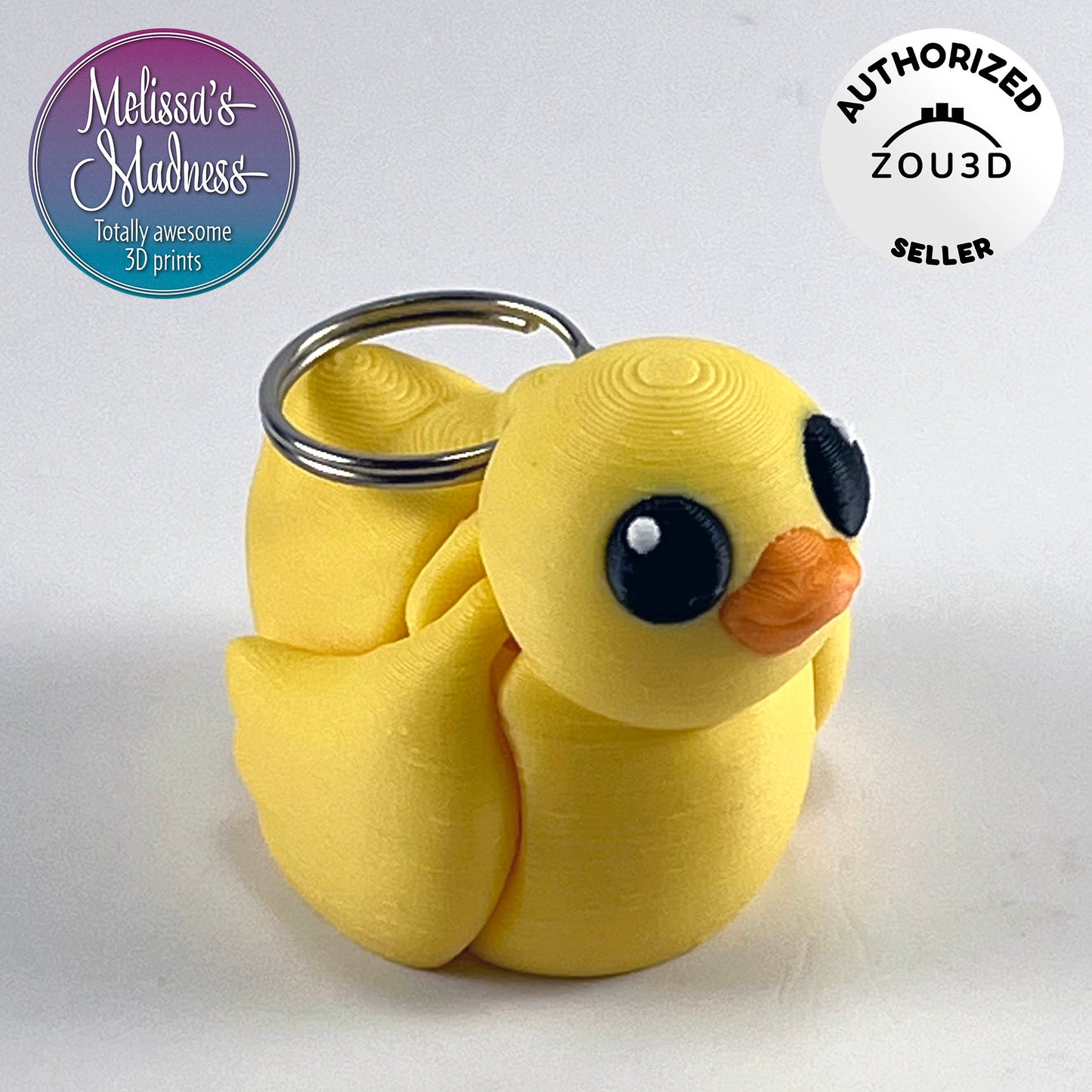 3D Printed Animal Keychains
