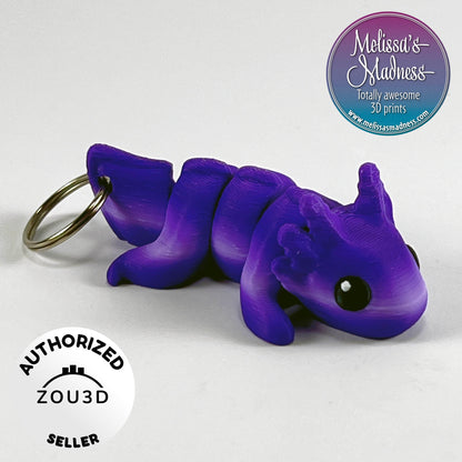 3D Printed Animal Keychains