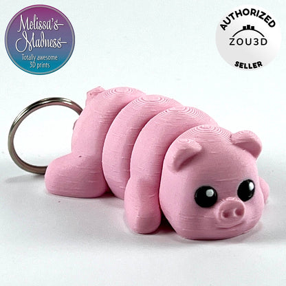 3D Printed Animal Keychains