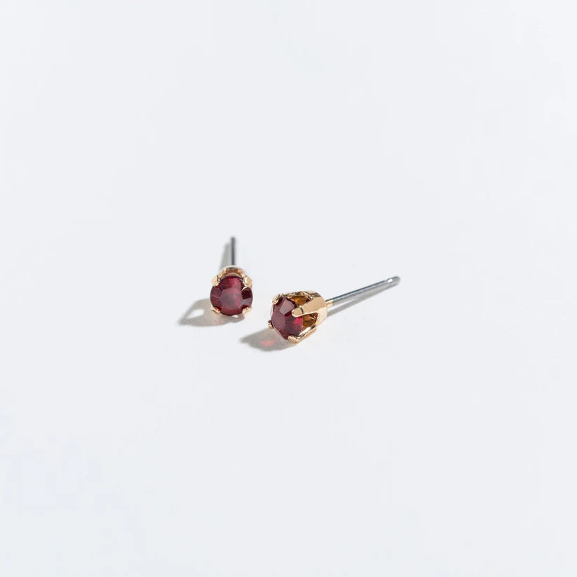 Ear Sense Birth Stone Earrings