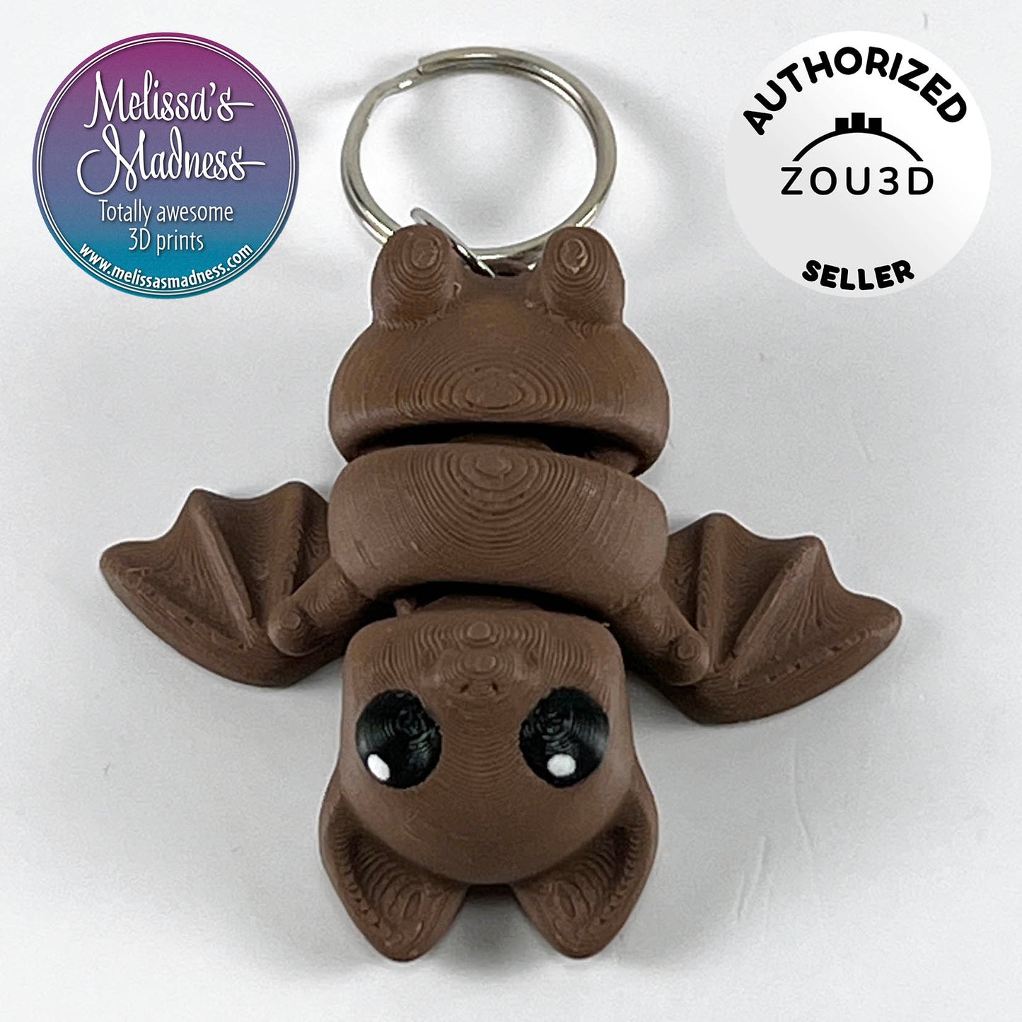 3D Printed Animal Keychains