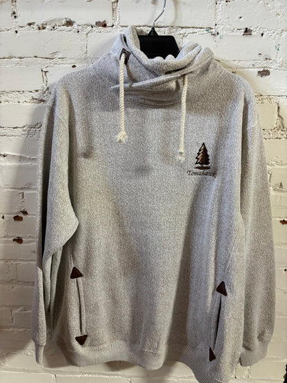 Tomahawk Ladies Double Neck Nantucket Pullover Hoodie